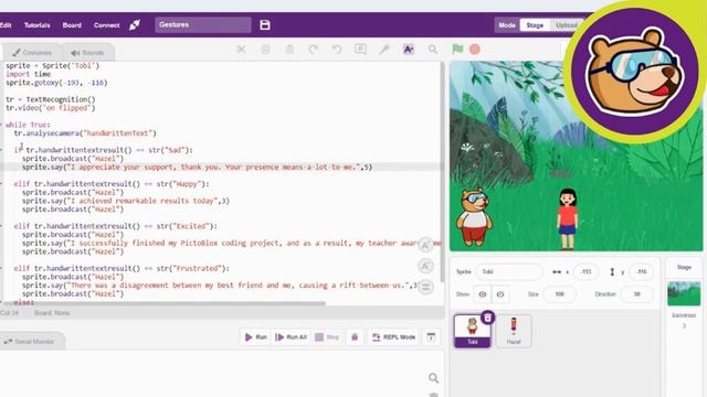 Sentiment Analysis- Exploring Emotions in Text | PictoBlox | Python | PythonPictoMasters смотреть онлайн