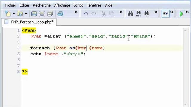 15 - PHP Foreach Loop, خاصية الفوريش смотреть онлайн