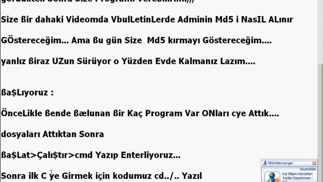 VBuLLetin Md5 Kırma AhandaX Www.AhandaForum.cOM смотреть онлайн