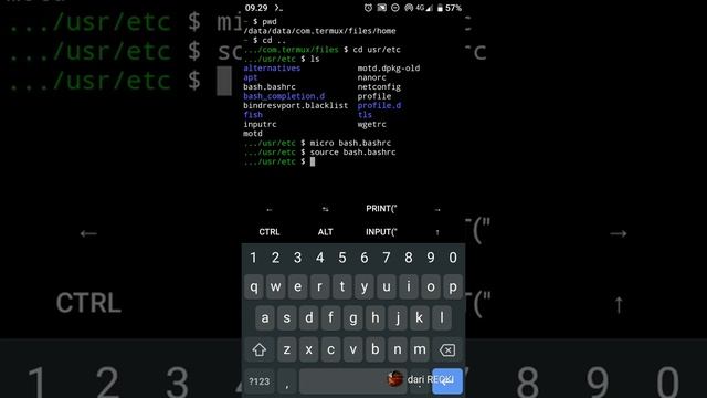 Aliases Bash di Termux смотреть онлайн