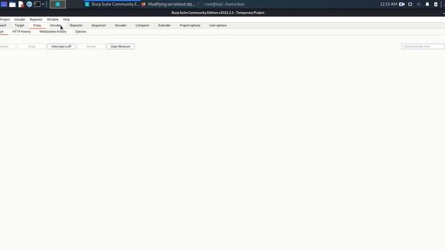 [PortSwigger]Lab: Modifying serialized objects смотреть онлайн