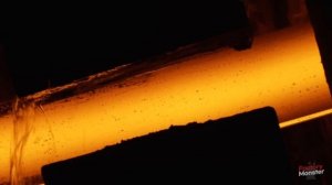 Изготовления двутавровой балки из металлолома.  Корейский сталелитейный завод