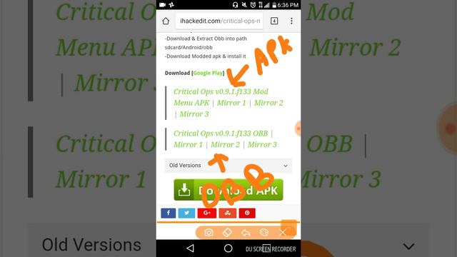 Critical Ops Mod Menu [Android][100% working][No ROOT] смотреть онлайн