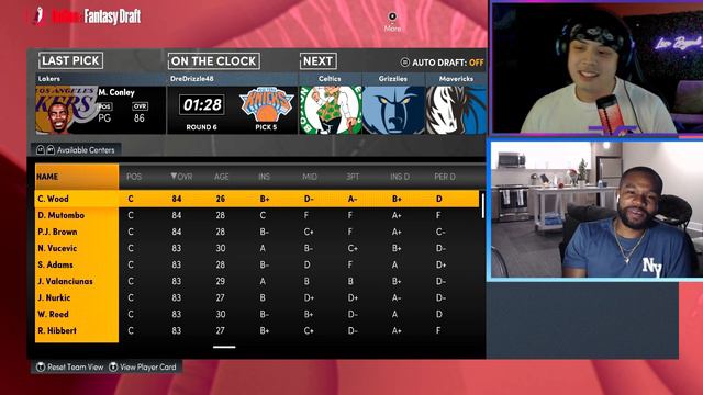 MOST ATHLETIC BACKCOURT IN NBA HISTORY VS ERIC VAN GOGH! | NBA 2K22 FANTASY DRAFT смотреть онлайн