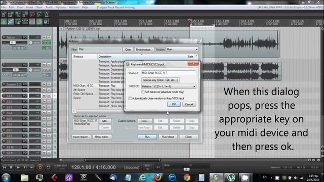 How To Assign Midi Keys To Reaper Actions смотреть онлайн