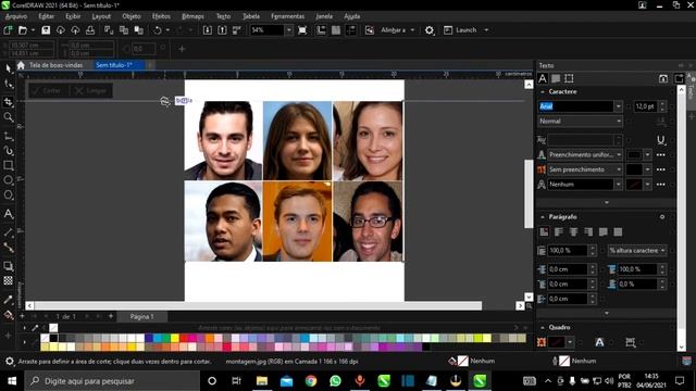 Como Recortar uma Imagem no Corel Draw 2020 - Curso de Corel Draw 2021 смотреть онлайн