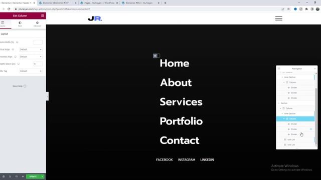 Full Width Menu in WordPress with Elementor | Full screen Hamburger Navigation Menu Hover Effects смотреть онлайн