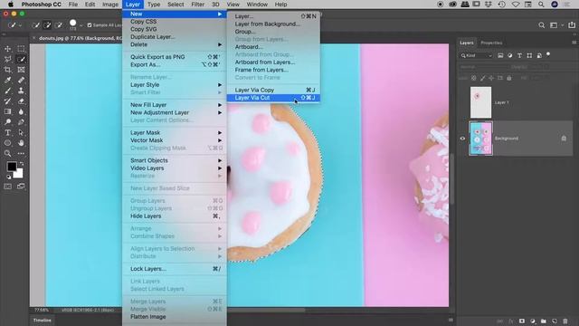 How to copy or move layer content in Photoshop смотреть онлайн