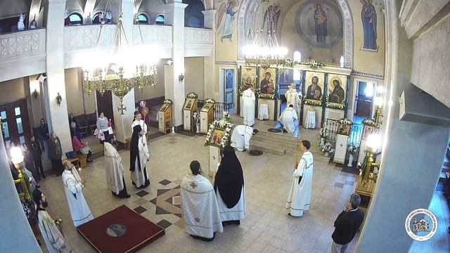 Светли Понеделник. Възкресение Христово - Пасхални Девети час, Вечерня и Утреня с Първи час, 2019 г смотреть онлайн