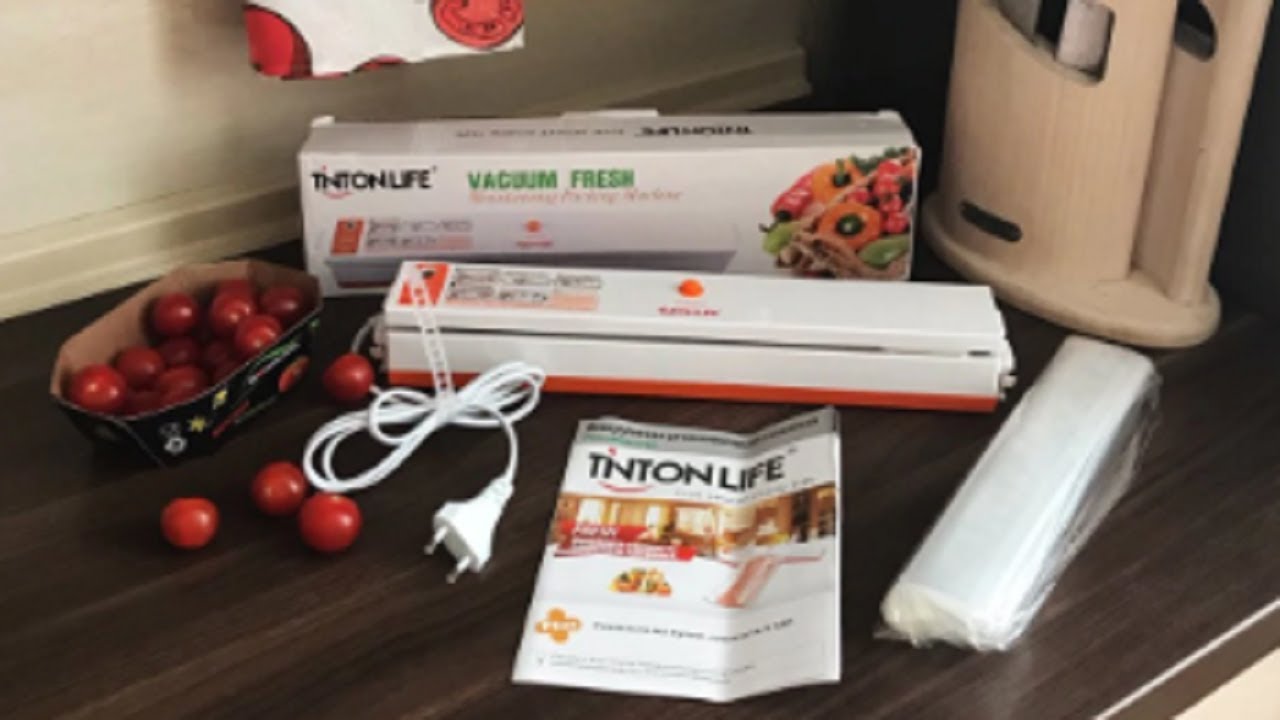 Вакуумный пищевой упаковщик TintonLife - ОБЗОР и ТЕСТЫ смотреть онлайн