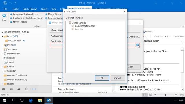 Merge Outlook Data Files and Mailboxes смотреть онлайн