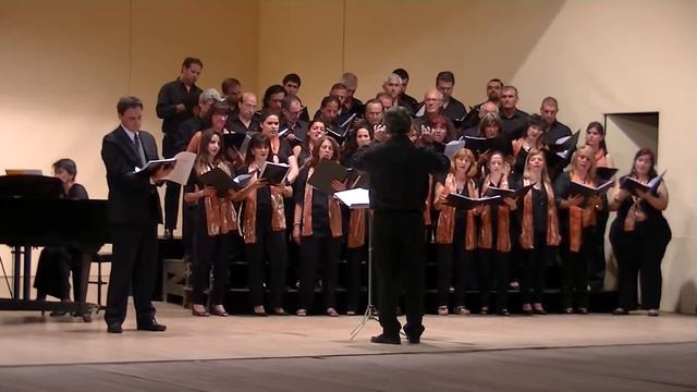 CARLOS GUASTAVINO - CORO UNL,SOLISTA Y 2 PIANOS смотреть онлайн