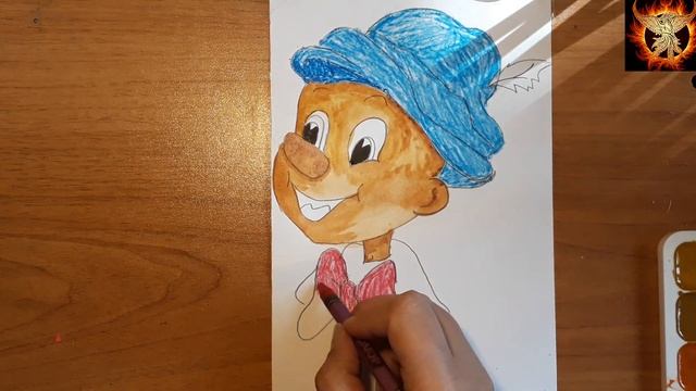 Рисуем Пиноккио смотреть онлайн