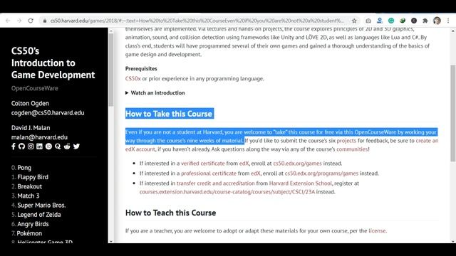 Harvard University Free Courses with Professional Certificates | AI | Python | | Game Development смотреть онлайн