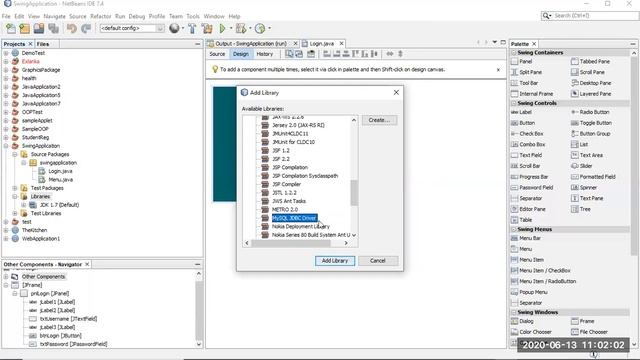 Java DB connection with MySQL смотреть онлайн