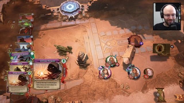 Fighting off Giant Moths in deckbuilding RPG TRIALS OF FIRE (#ad) смотреть онлайн
