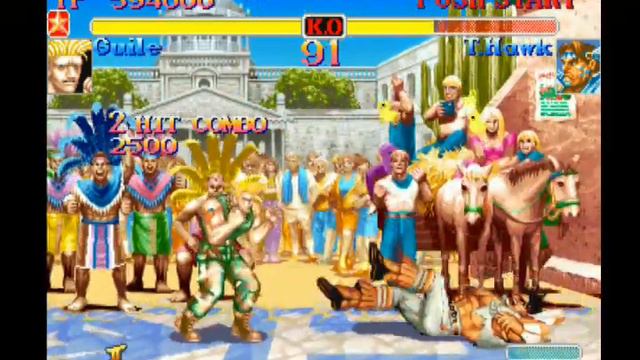Hyper Street Fighter 2 AI Nerf (PS2) - Guile (Normal) - Hardest - No Continues смотреть онлайн