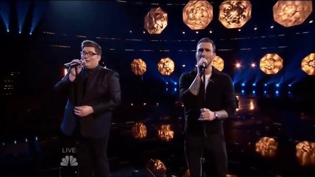 Jordan Smith and Adam Levine - God Only Knows - Full performance. смотреть онлайн