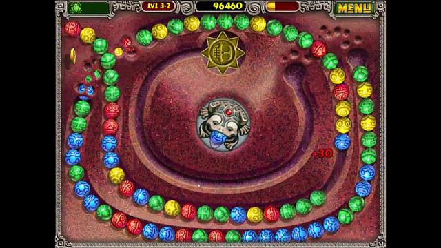 Zuma Deluxe Level 3 2 Game for kids смотреть онлайн
