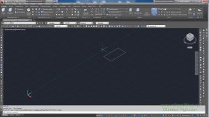 Работа команд "Повернуть", "Растянуть" в 3D пространстве Автокад (AutoCAD)
