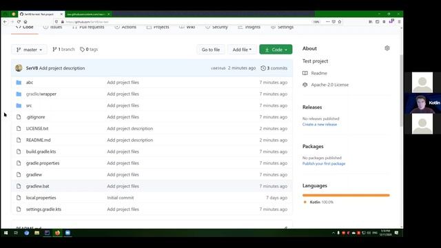 Язык Kotlin 2021 | Extra08 | Ещё про Git, gitignore, GH Actions смотреть онлайн