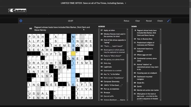 [ASMR] Solving a Crossword Puzzle смотреть онлайн