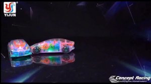 Прозрачная светящаяся машинка Concept Racing