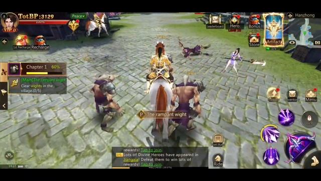 Dynasty Blade 2: ROTK Infinity Glory Gameplay (OPEN WORLD MMORPG) Android/IOS смотреть онлайн