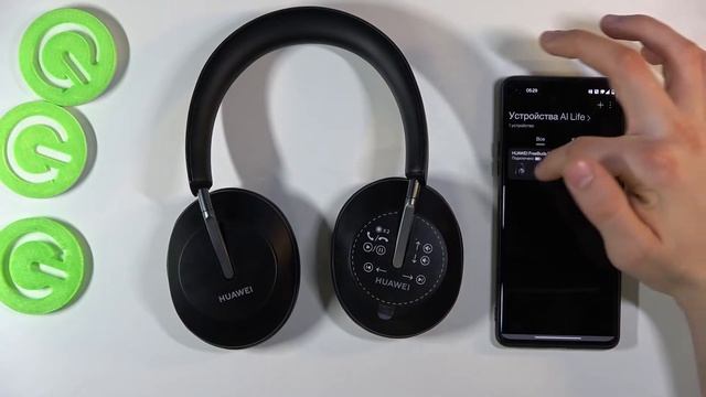 Как включить сенсорную панель на HUAWEI FreeBuds Studio? / Активация сенсорной панели HUAWEI Studio смотреть онлайн