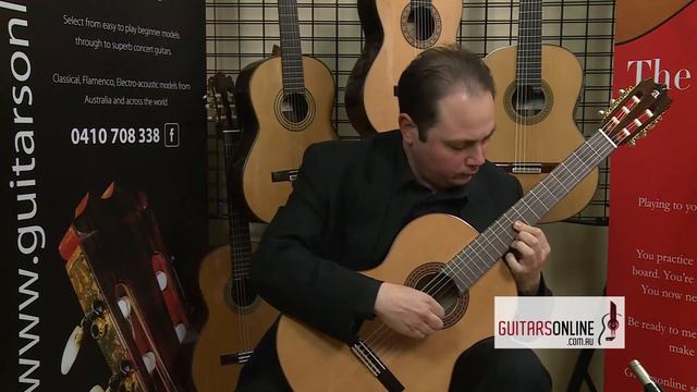 Alhambra Guitar, Model 50th Anniv Iberia Ziricote- Romance Anonimo-Interpreted by Giuseppe Zangari смотреть онлайн