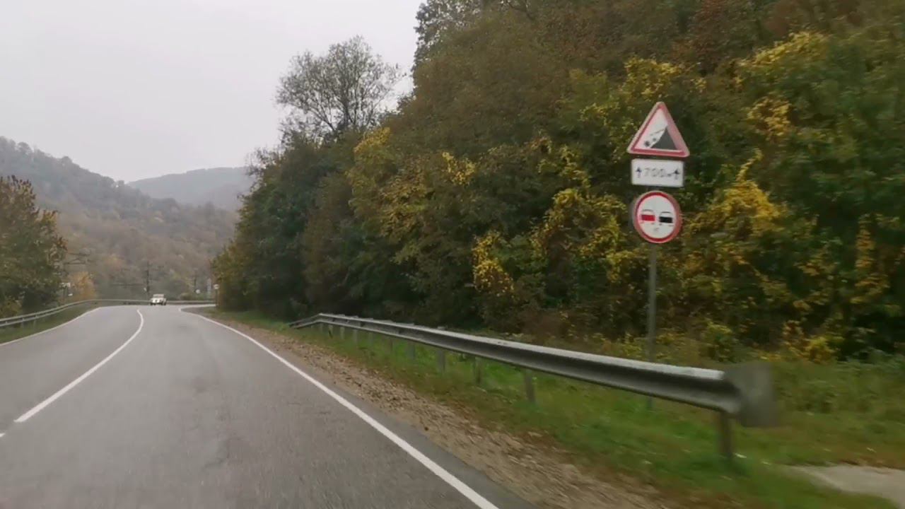 Дорога от села Георгиевское до Туапсе смотреть онлайн