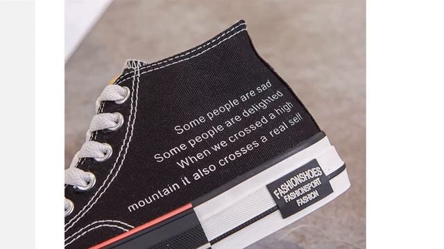 Женские кроссовки с высоким берцем Women's High Top Sneakers смотреть онлайн
