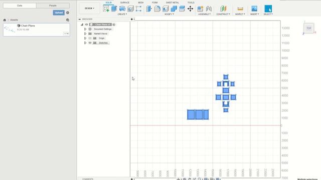 HOW TO ARRANGE SHAPES - NESTING TUTORIAL - AUTOCAD TO FUSION 360 смотреть онлайн