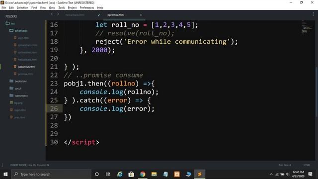 Master The Promises in JavaScript in Hindi in 2022 смотреть онлайн