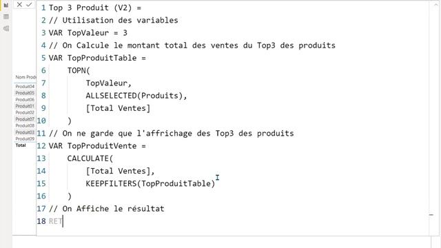 BI Desktop - Langage DAX : TOPN et KEEPFILTERS et ALLSELECTED avec Variables смотреть онлайн