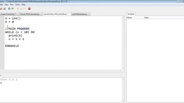 ScopeAndIndenting смотреть онлайн