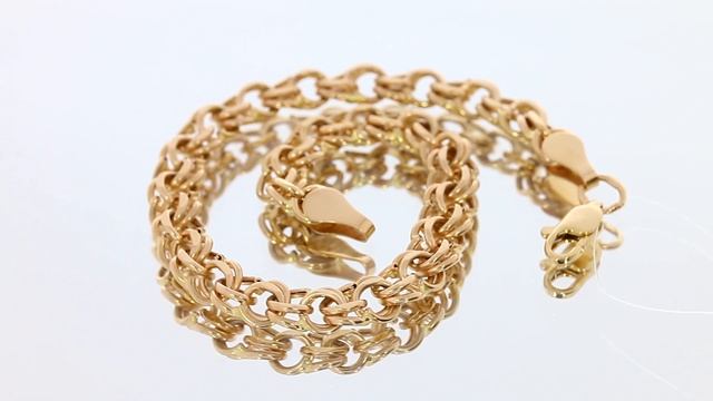 Золотой браслет арт. ц00210.ск смотреть онлайн