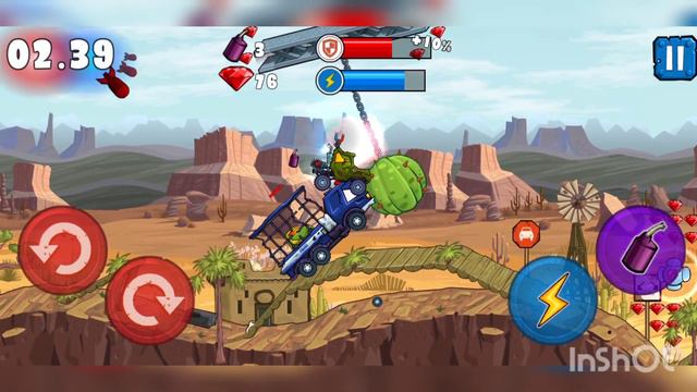 Читерю в Хищных машинках 3. Магнит и Регенератор бомб в начале игры! Прохождение часть 1 смотреть онлайн