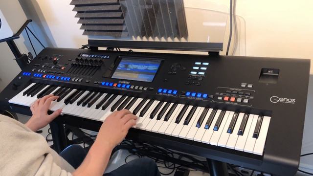 This is Me - The Greatest Showman (cover on Yamaha Genos) смотреть онлайн