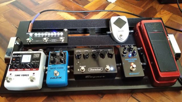 Meu Pedalboard 2021 -  Pedais + Cuvave Cube Baby.