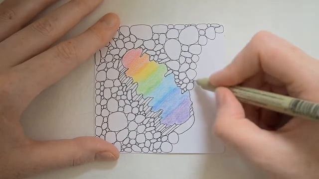 РАДУЖНЫЙ ПОРТАЛ | Рисование для души | ZEN Арт-терапия смотреть онлайн