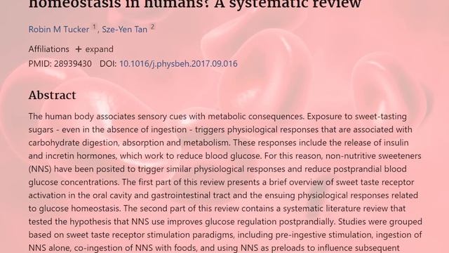 Are Artificial Sweeteners Dangerous? смотреть онлайн
