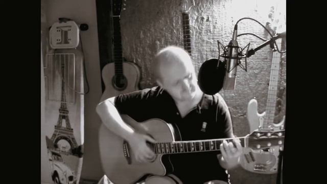 Space Oddity guitar cover 100% live (home recording) смотреть онлайн