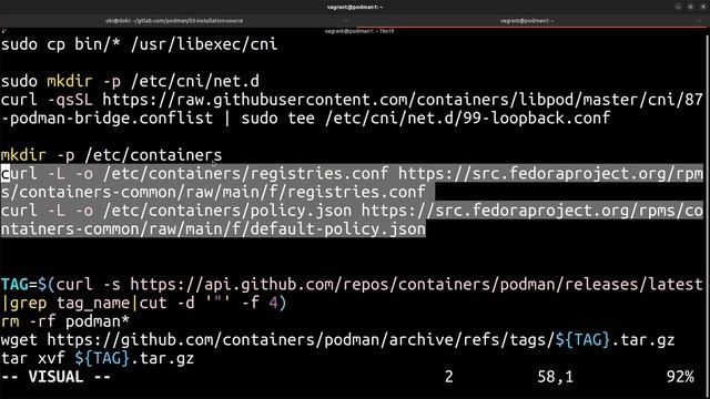 PODMAN - 03. Installation récentes via les sources (debian) смотреть онлайн