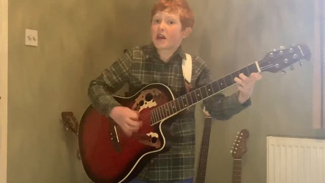 Fake Plastic Trees & My Iron Lung by Radiohead - Charlie sings & plays guitar & ukulele смотреть онлайн