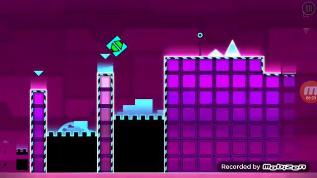 Играю в Geometry Dash с подругой + голос смотреть онлайн