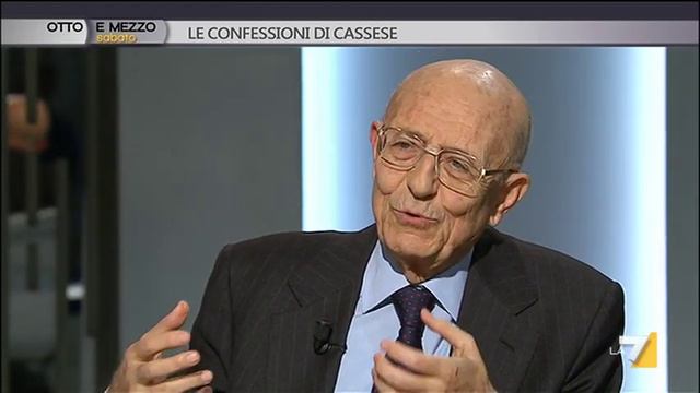 Otto e mezzo - Le confessioni di Cassese (Puntata 29/11/2014) смотреть онлайн