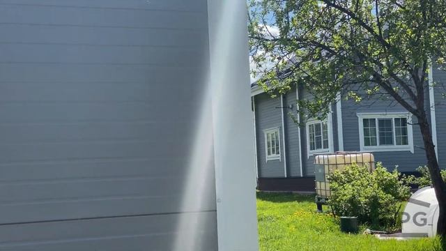 Гараж из сэндвич-панелей на одну машину, 5,5 x 10 м. SPGarage смотреть онлайн