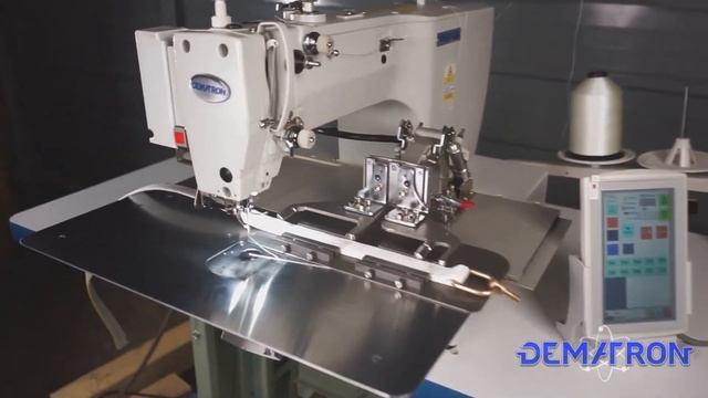 Programmable Pattern Sewing Machine | DEMATRON DM-2210GB смотреть онлайн