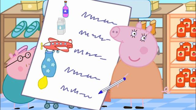 Peppa Pig At The Supermarket Part 2 - App Demos For Kids